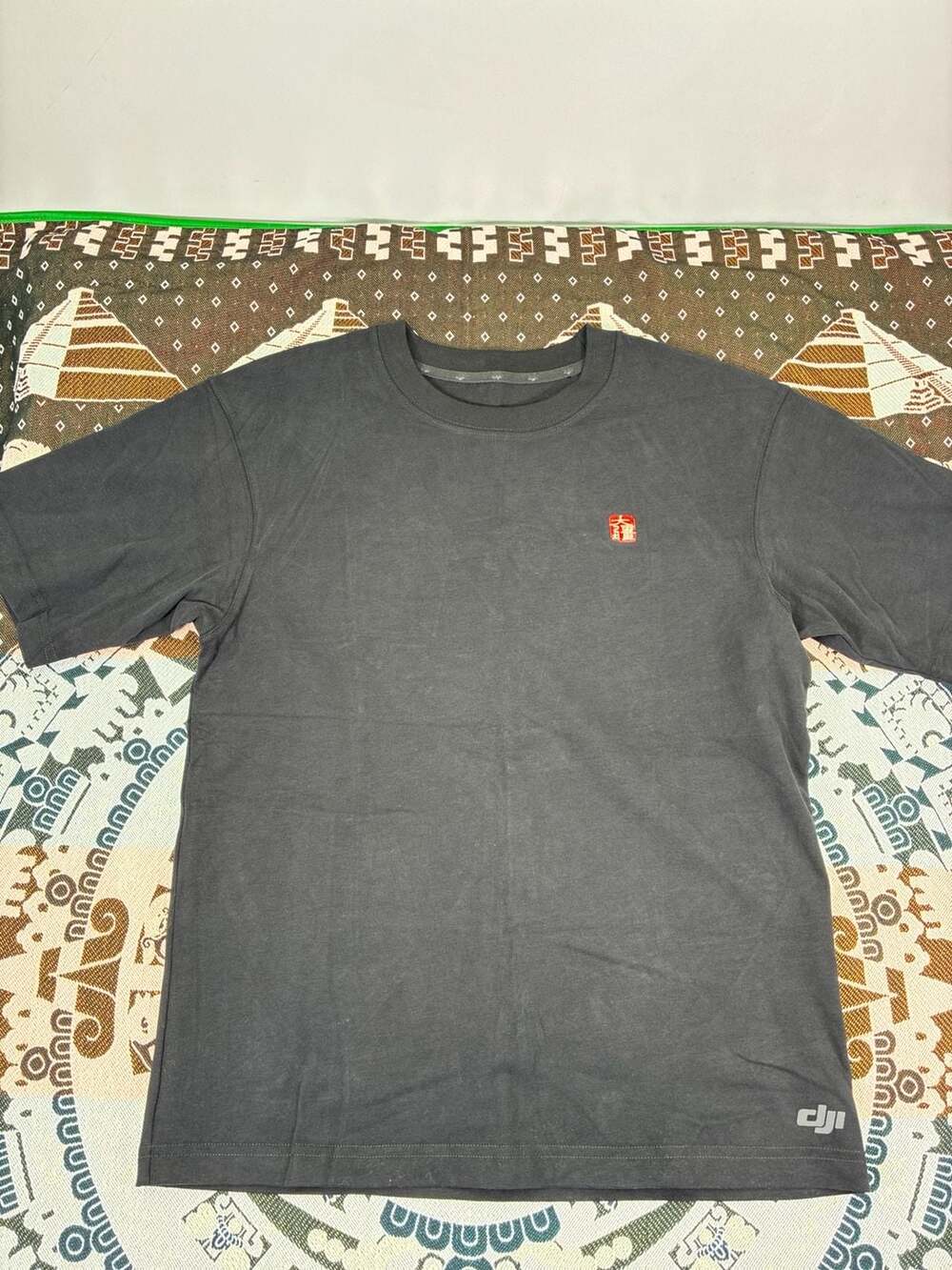 DJI Summer Collection Graphic T-Shirt Black Size XS